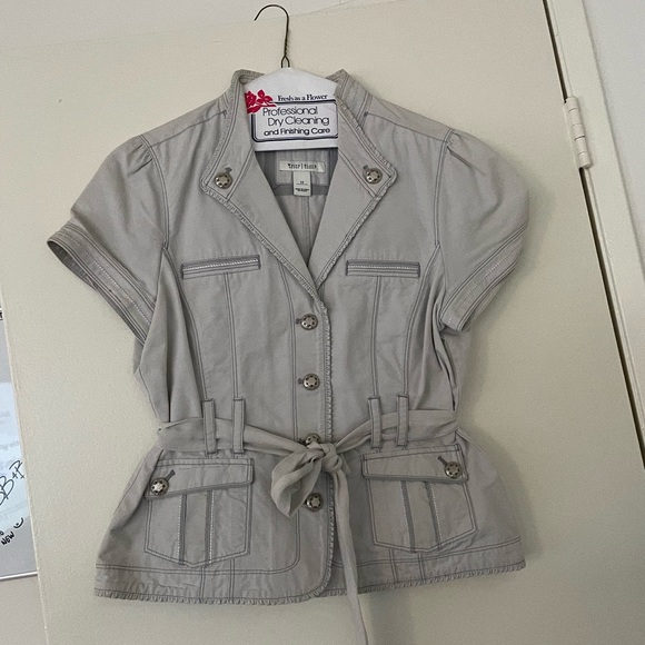 White House Black Market wrap jacket 